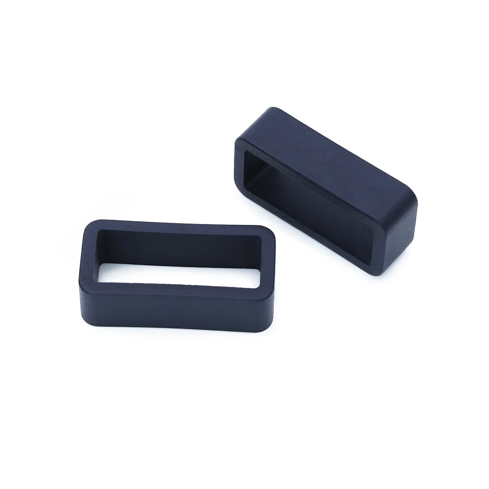 22mm Crafter Blue - Dark Blue Rubber Curved Lug Watch Strap for TUD BB M79230