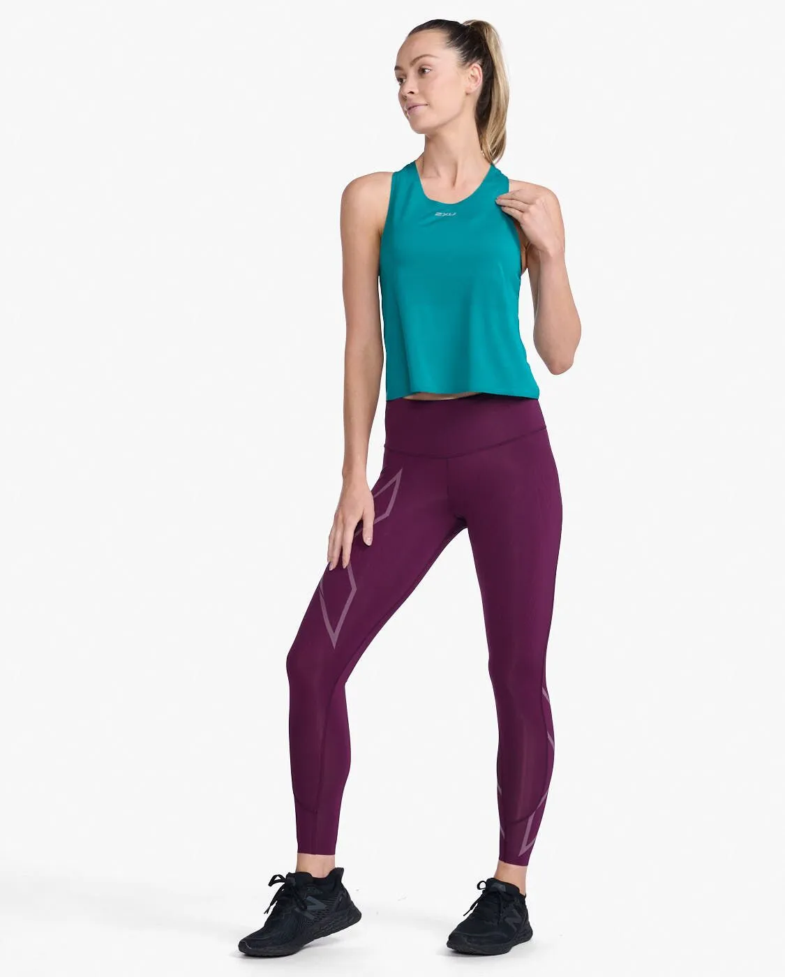 2XU Women Light Speed Tech Crop Singlet