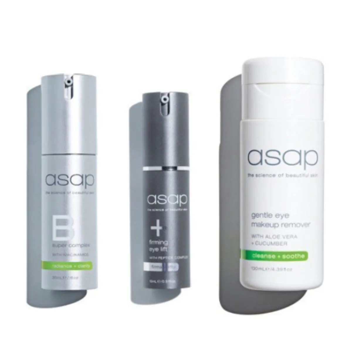 ASAP Eye Essentials Trio to Firm, Hydrate and Smooth Eye Area