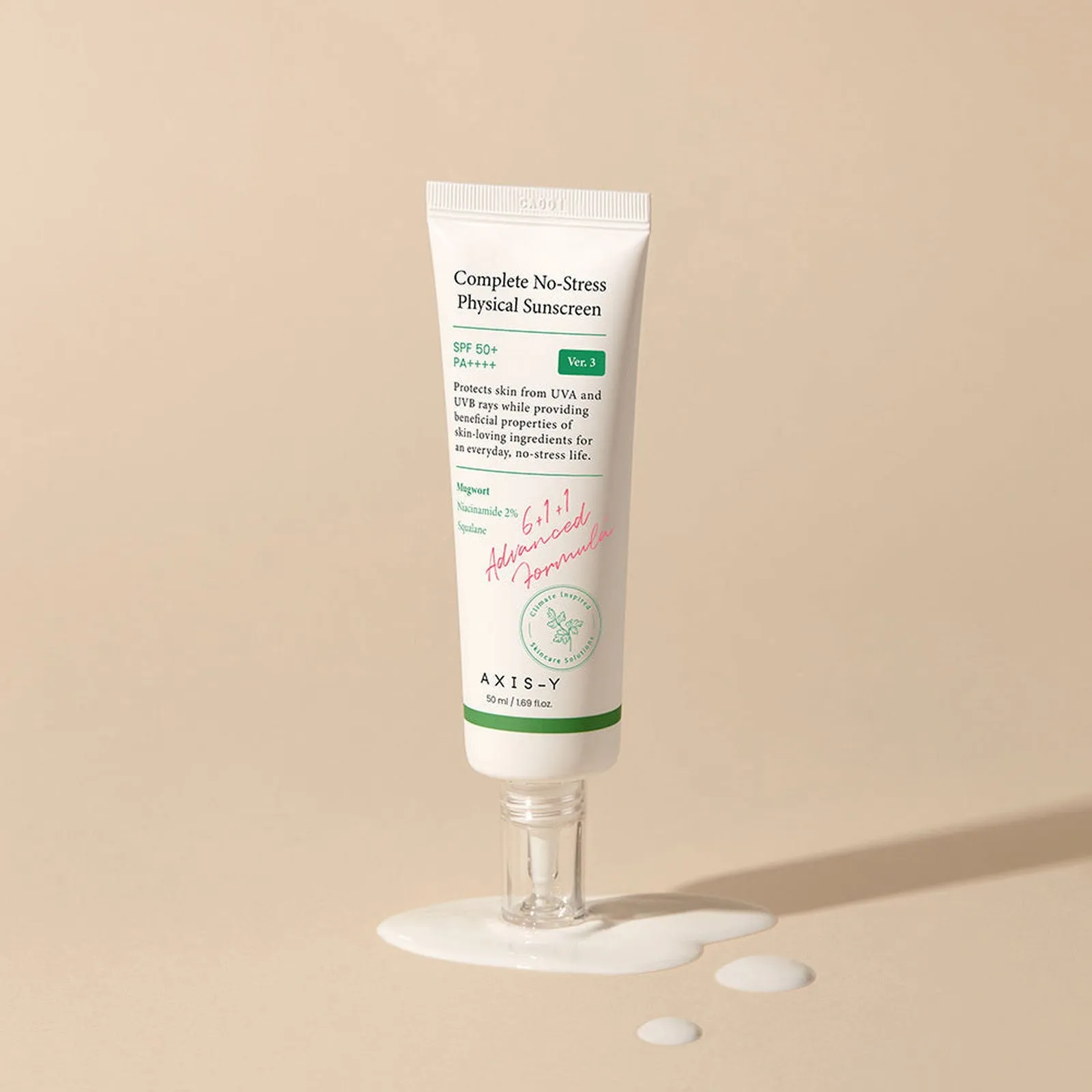 AXIS-Y Complete No-Stress Physical Sunscreen V.3 50ml