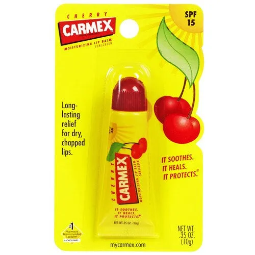 Carmex Moisturizing Lip Balm Cherry Flavor