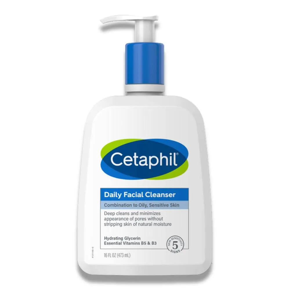 Cetaphil -  Daily Facial Cleanser 16 oz - 12 Pack