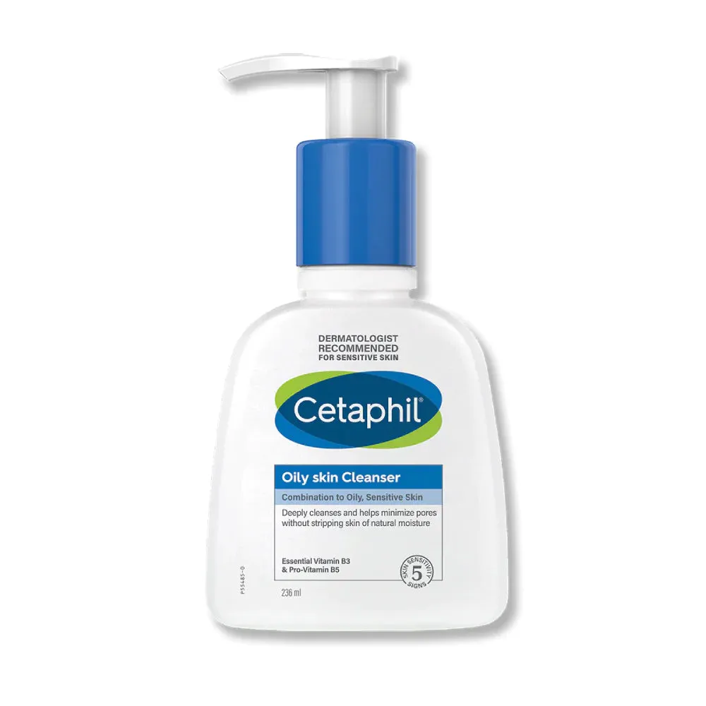 Cetaphil Oily Skin Cleanser Combination To Oily Sensitive Skin - 236ml