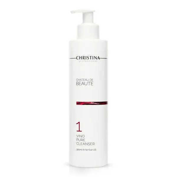 Christina Vino Pure Cleanser Step 1 | Chateau de Beaute 300ml/10.2FL.OZ.