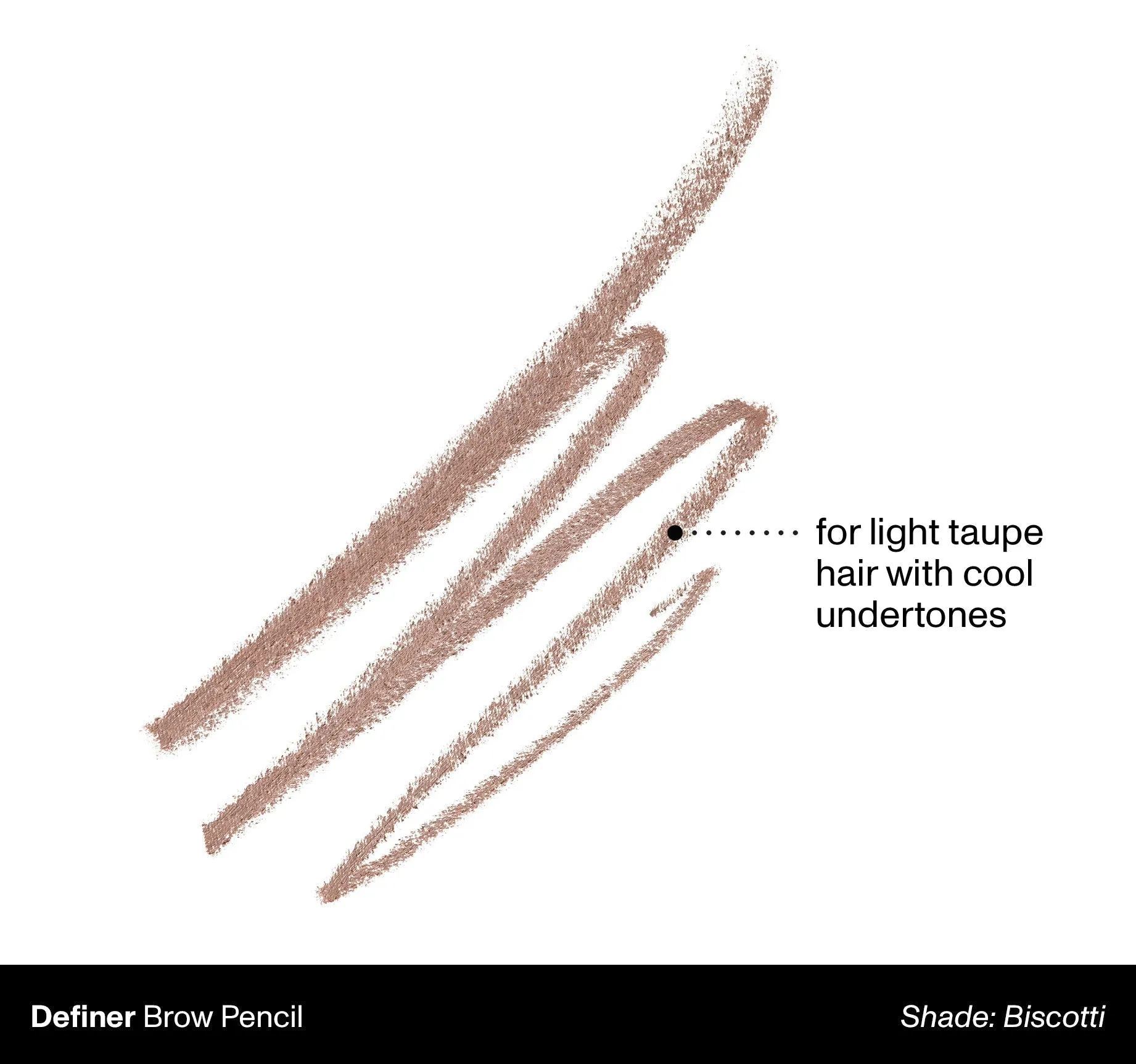 Definer Dual-Ended Brow Pencil & Spoolie - Biscotti
