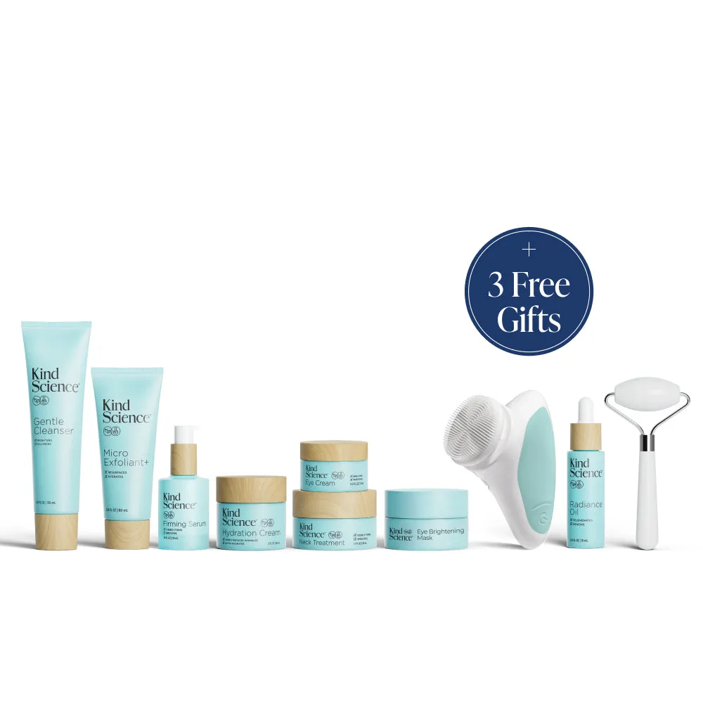 Deluxe Full Size Kit   Eye Brightening Mask   3 FREE GIFTS
