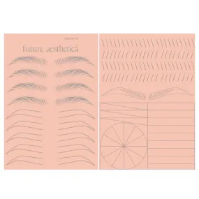 Future Aesthetica - Silicone Practice Pad - Brows