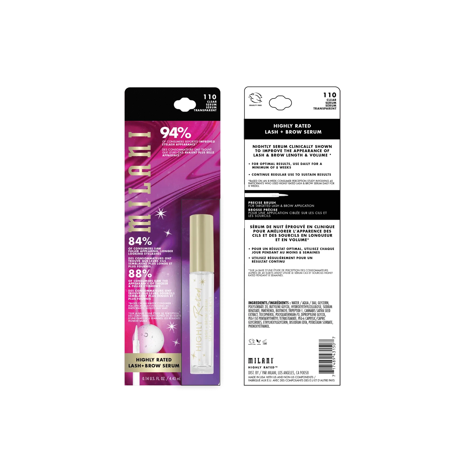Highly Rated Lash & Brow Serum