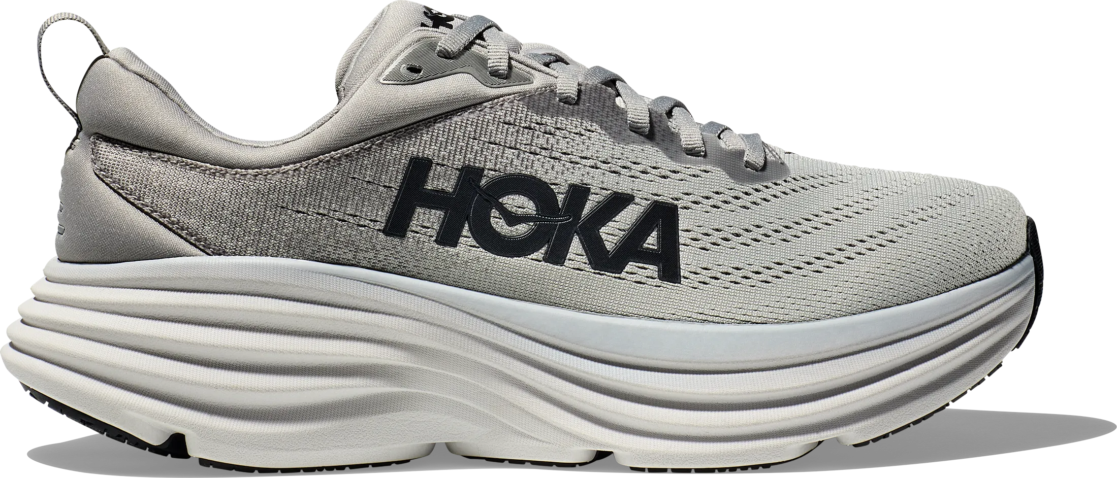 Hoka Men&#x27;s Bondi 8 Sharkskin/Harbor Mist | Buy Hoka Men&#x27;s Bondi 8 Sharkskin/Harbor Mist here | Outnorth