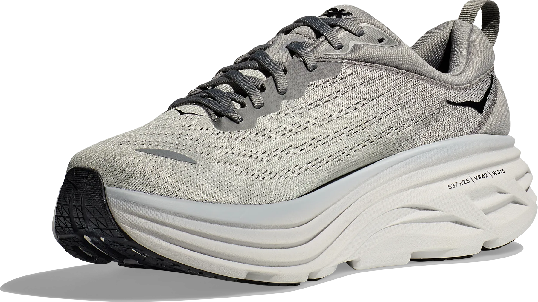 Hoka Men&#x27;s Bondi 8 Sharkskin/Harbor Mist | Buy Hoka Men&#x27;s Bondi 8 Sharkskin/Harbor Mist here | Outnorth