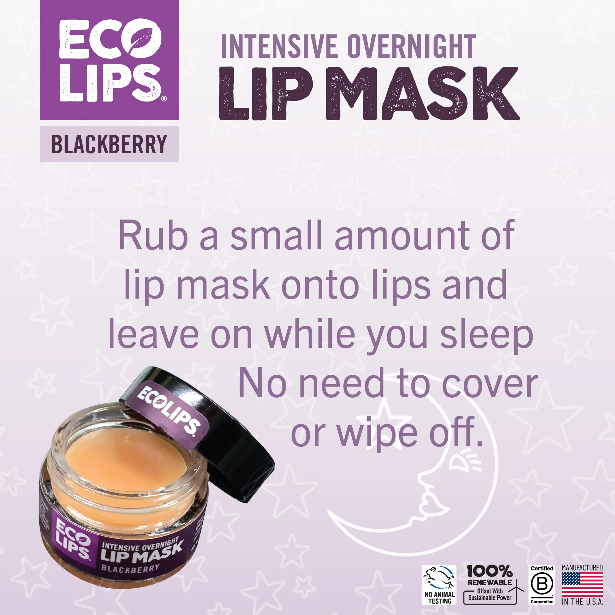 Intensive Overnight Lip Mask, 2 Pack