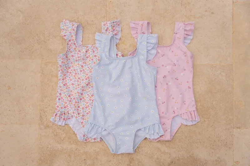 LD Ruffle Swimsuit 98/104