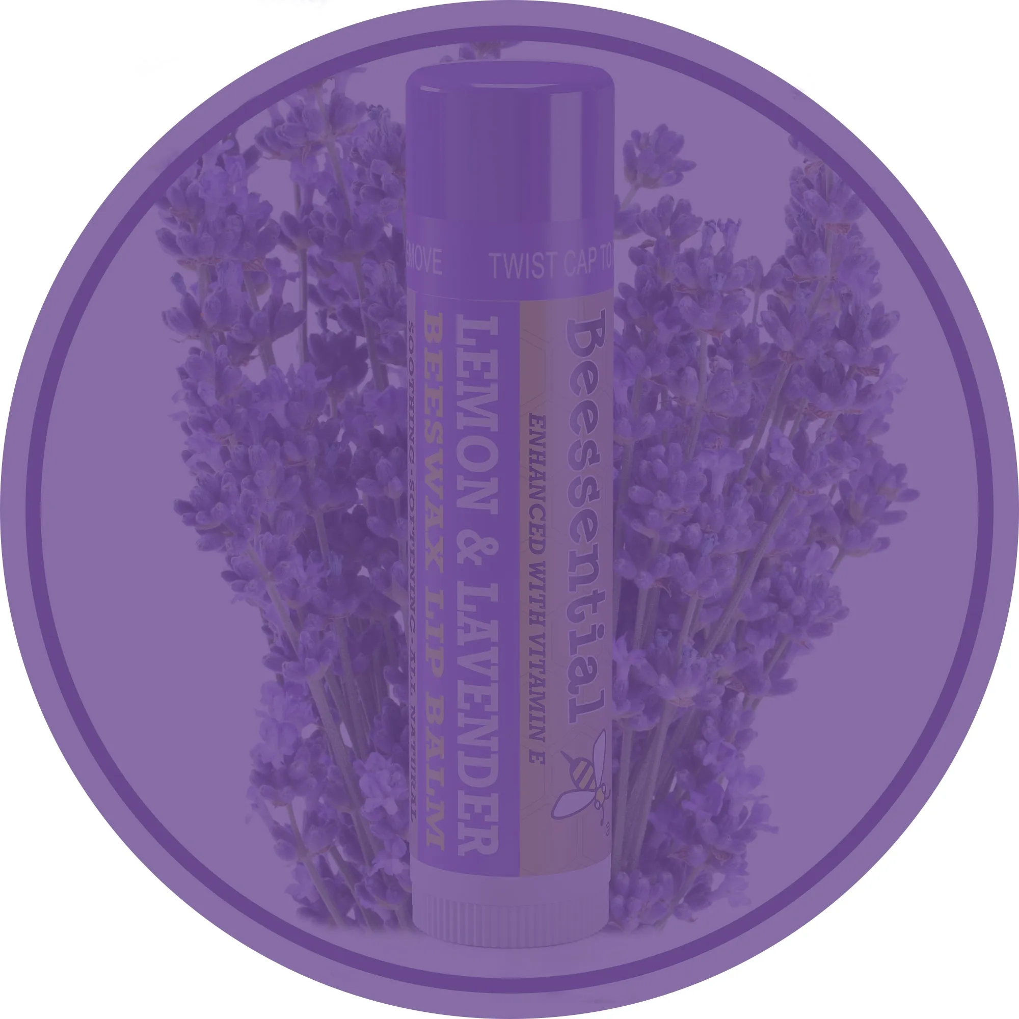 Lemon Lavender Lip Balm
