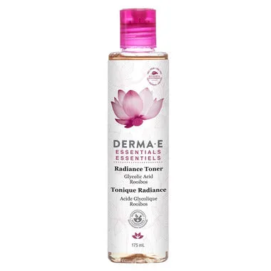 LIQUIDATION Derma E Essentials Radiance Toner with Glycolic Acid and Rooibos - FINAL SALE/NO RETURNS***