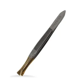 Manicare - Flat Tweezers Gold