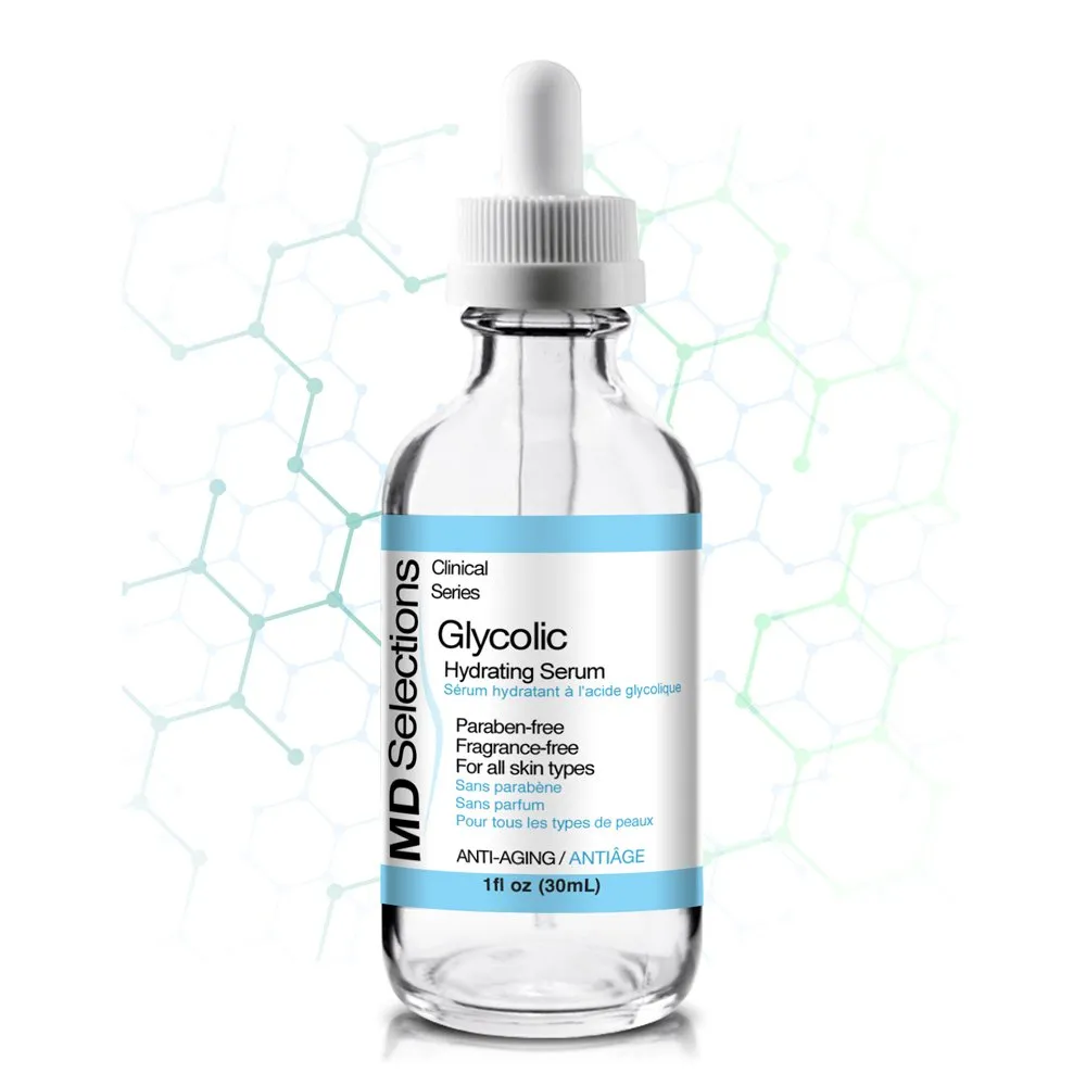 MD Selections Glycolic Hydrating Serum, 1 fl. oz.