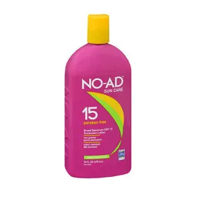 No-Ad Sunblock Lotion Spf 15 16 oz By No-Ad