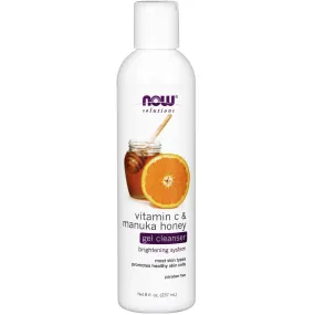 NOW Vitamin C & Manuka Honey Cleanser, 237g