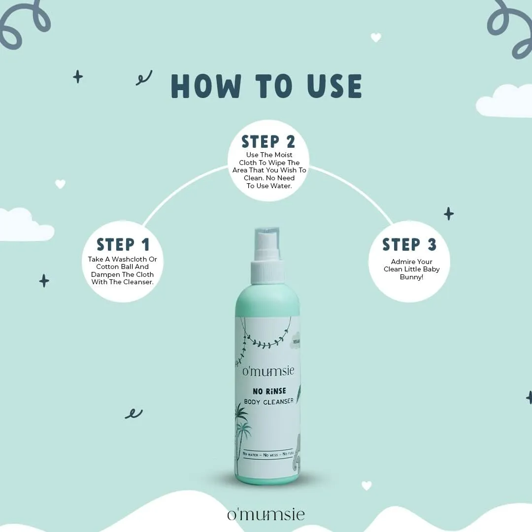 Omumsie NO RINSE Micellar BODY CLEANSER | 100 ML