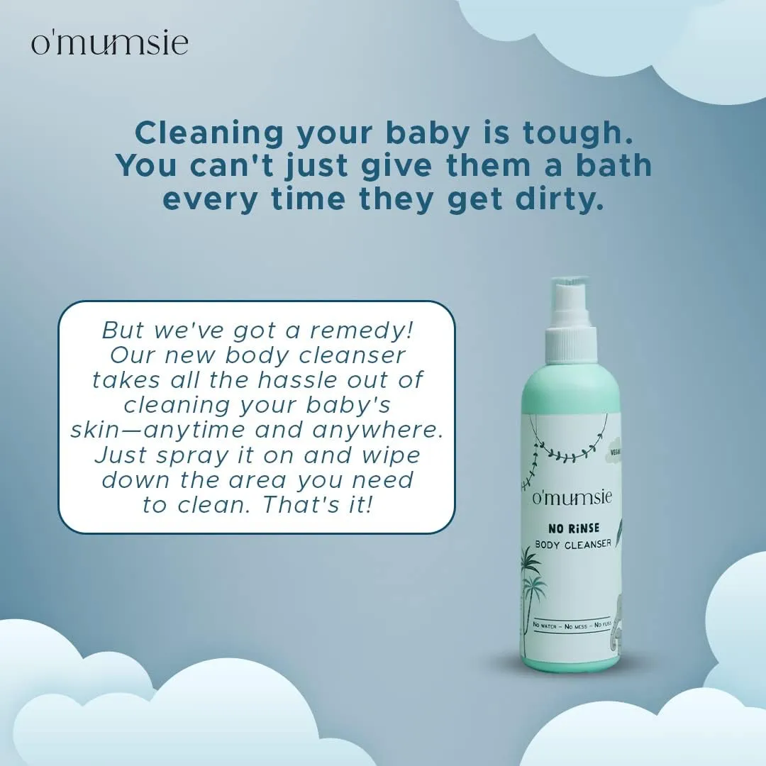 Omumsie NO RINSE Micellar BODY CLEANSER | 100 ML