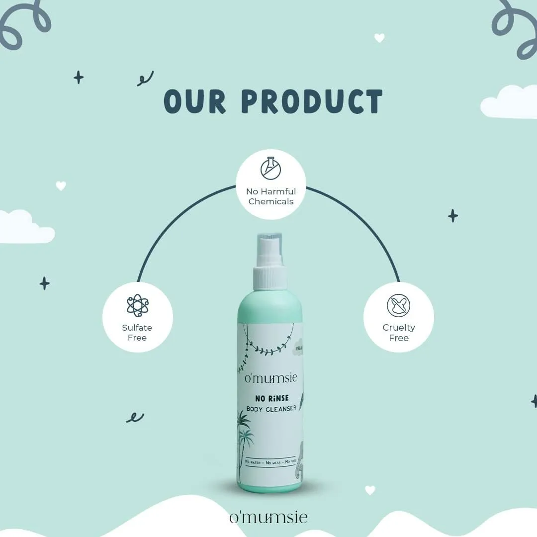 Omumsie NO RINSE Micellar BODY CLEANSER | 100 ML