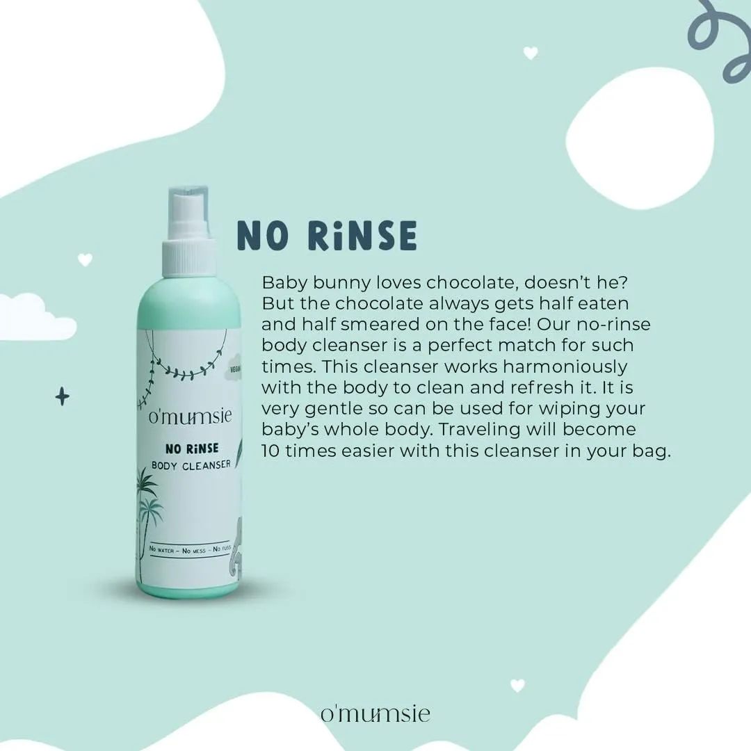 Omumsie NO RINSE Micellar BODY CLEANSER | 100 ML