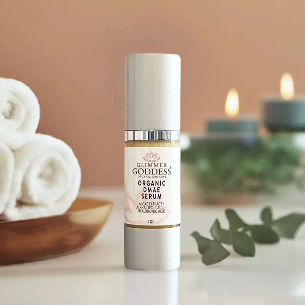Organic Skin Firming Serum with DMAE   Alpha Lipoic