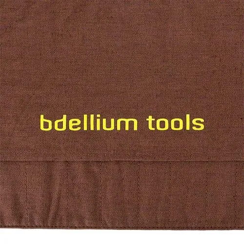 Pink Bambu Deluxe 22pc. Brush Set with Roll-up Pouch
