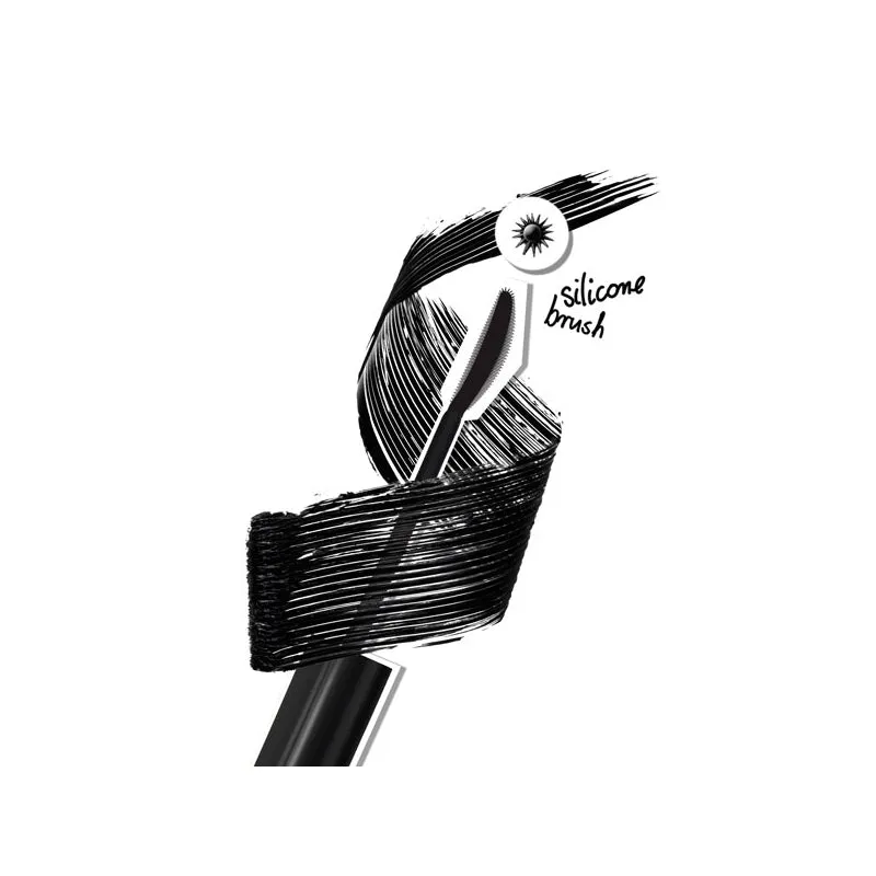 Pump Up Curling Volume Mascara pogrubiający tusz do rzęs Deep Black 8g