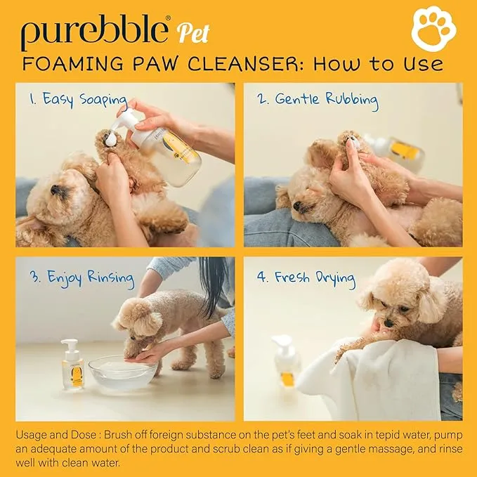 Purebble Foam Foot Cleanser