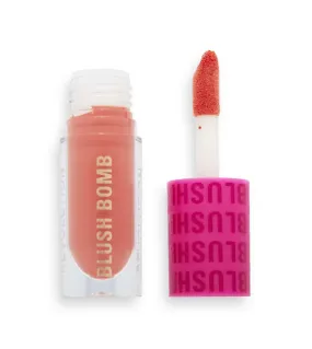 Revolution - Colorete líquido Blush Bomb - Glam Orange