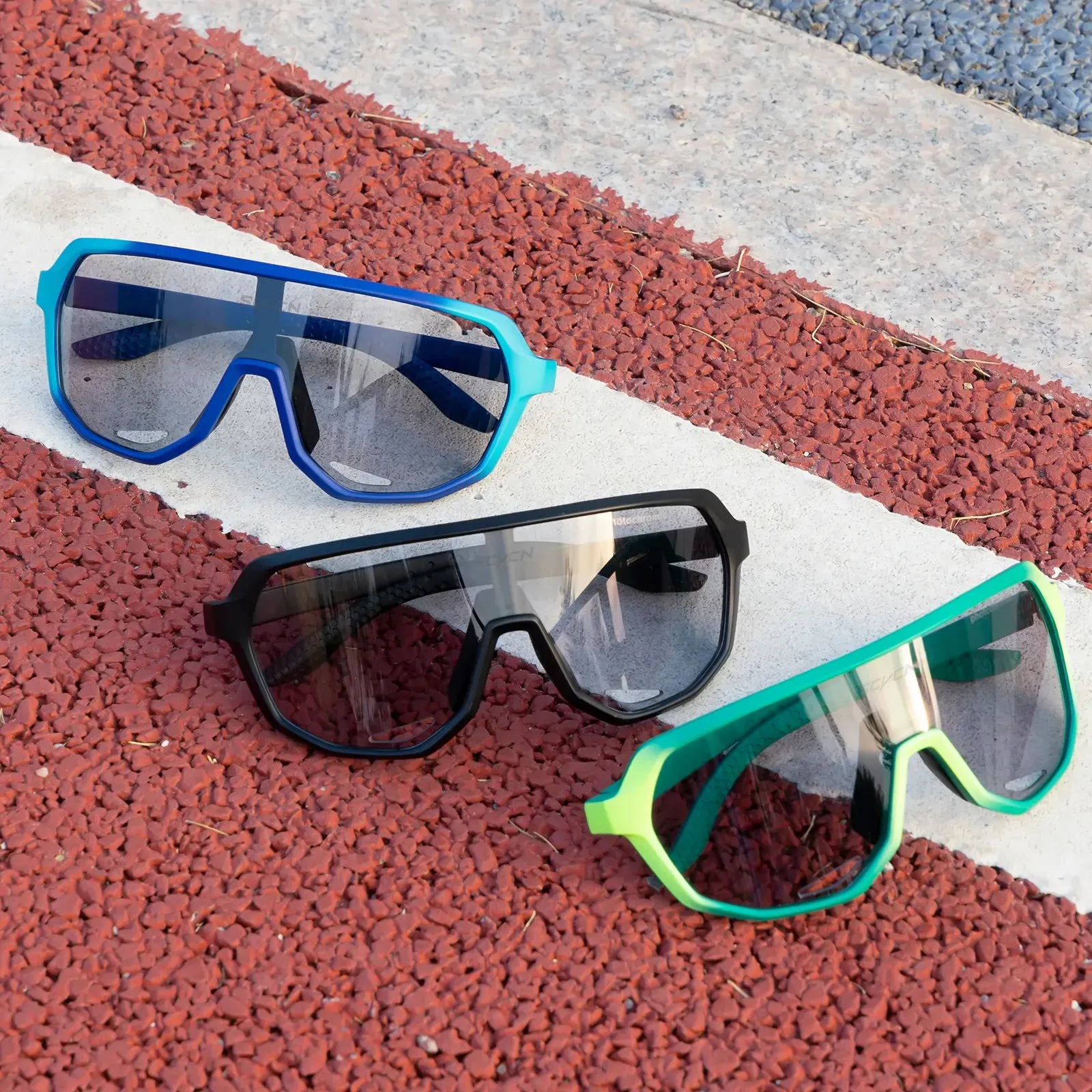 SCVCN Photochromic Cycling Glasses Outdoor Sunglasses Sports Bicycle Running Fishing Eyewear Eyewear Bike Goggles Outdoor MTB