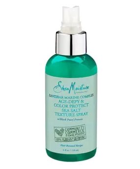 Shea Moisture Zanzibar Marine Complex Age Defy And Color Protect Sea Salt Texture Spray