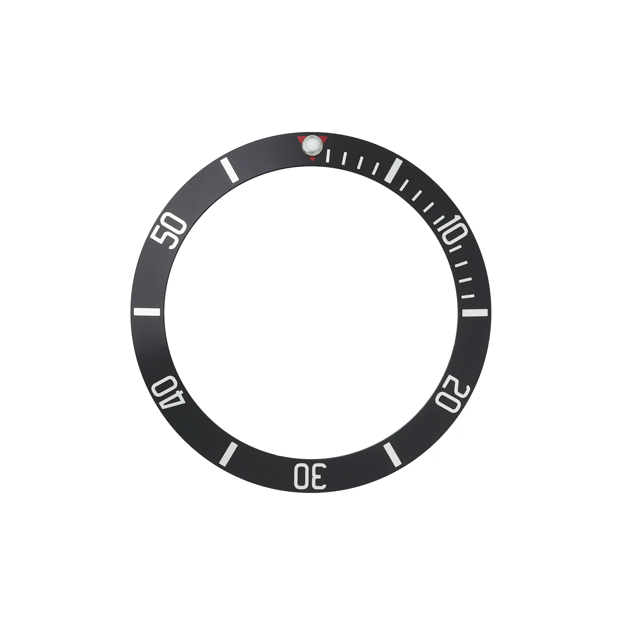 SKX007/SRPD Aluminium Bezel Insert: BB style Black/White