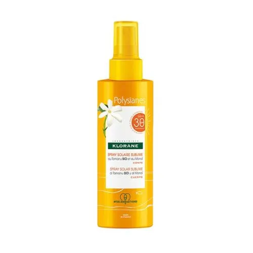 Sublimating Sun Spray SPF 30 with organic Tamanu & Monoi Body 200 ml