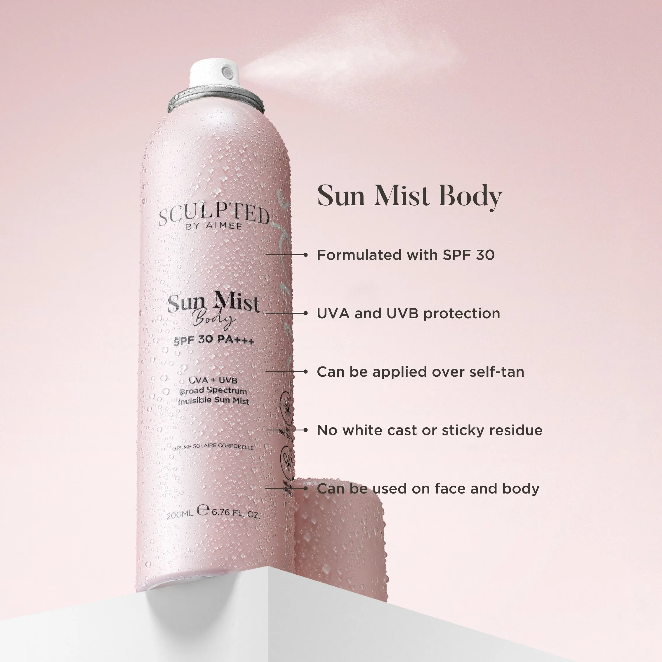 Sun Mist Body - SPF 30 Body Spray