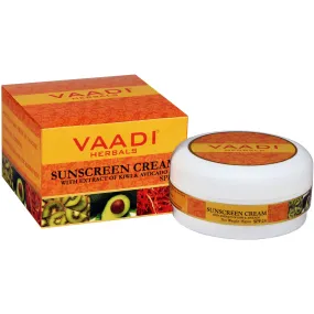 Sunscreen Cream with Extract of Kiwi & Avocado SPF 25