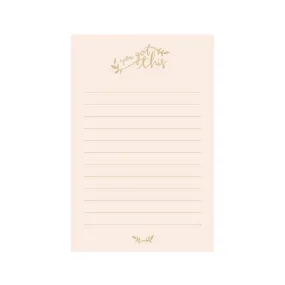 You Got This - 75 Sheet List Notepad