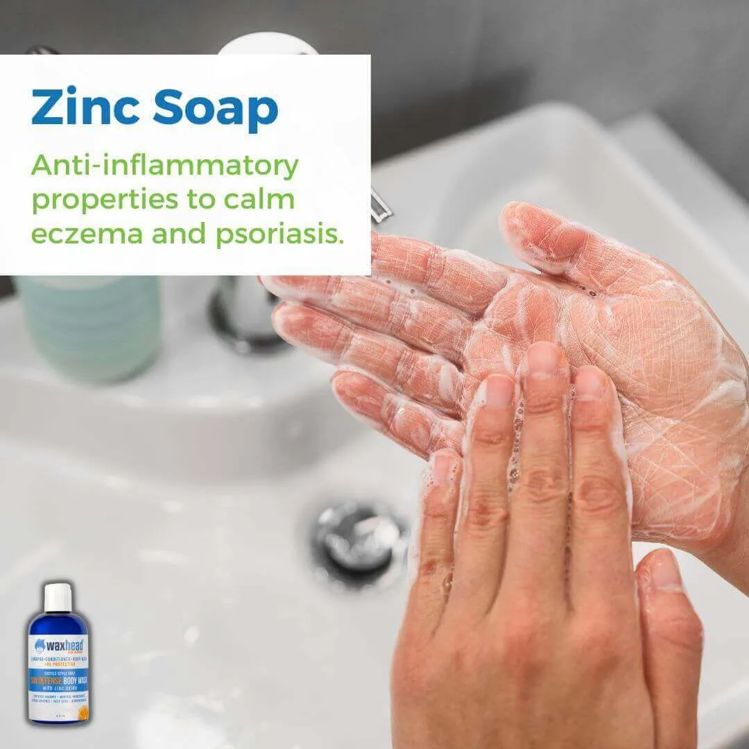 Zinc Body Wash   Shampoo Gallon